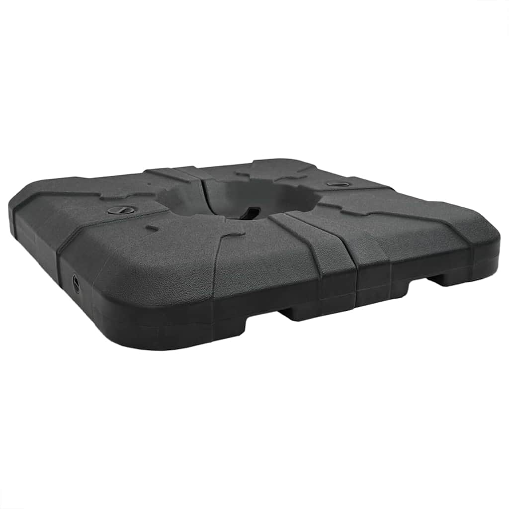 Pied de parasol suspendu Vidaxl noir 88,5 x 88,5 x 12 cm