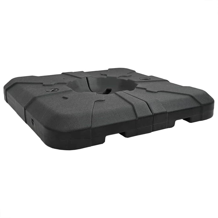 Pied de parasol suspendu Vidaxl noir 88,5 x 88,5 x 12 cm
