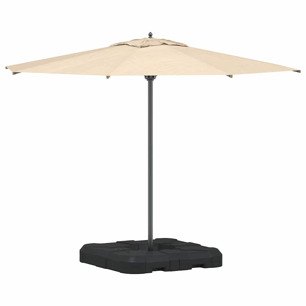 Pied de parasol suspendu Vidaxl noir 88,5 x 88,5 x 12 cm