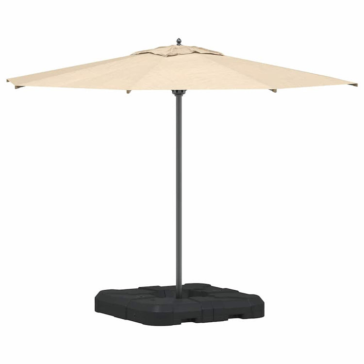 Pied de parasol suspendu Vidaxl noir 88,5 x 88,5 x 12 cm