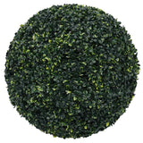Vidaxx boules de buis artificiel avec éclairage LED 2 pcs 52 cm vert - afbeelding 2