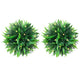 Vidaxx boules de buis artificiel avec éclairage LED 2 pcs 20 cm vert
