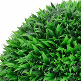 Vidaxx boules de buis artificiel avec éclairage LED 2 pcs 55 cm vert - afbeelding 3