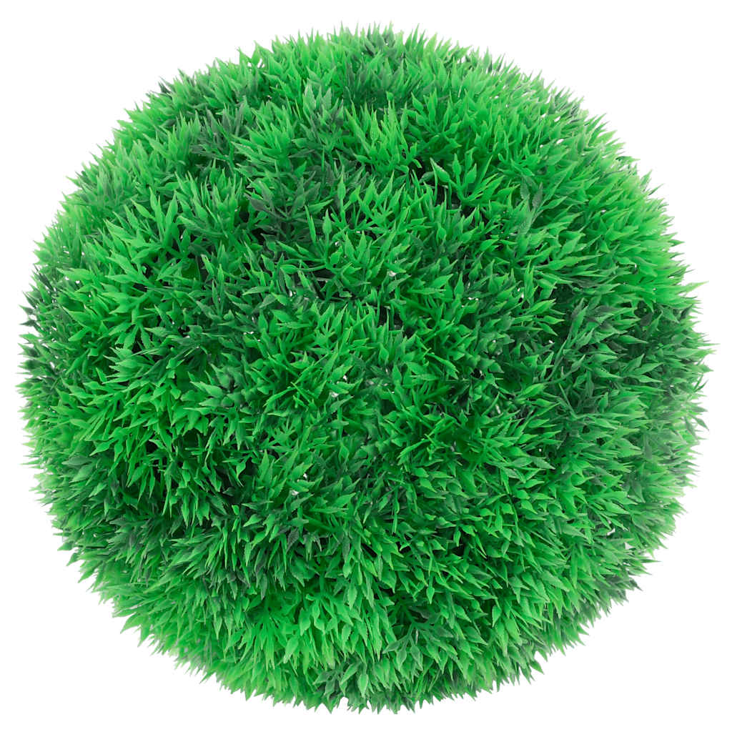 Vidaxx boules de buis artificiel avec éclairage LED 2 pcs 22 cm vert