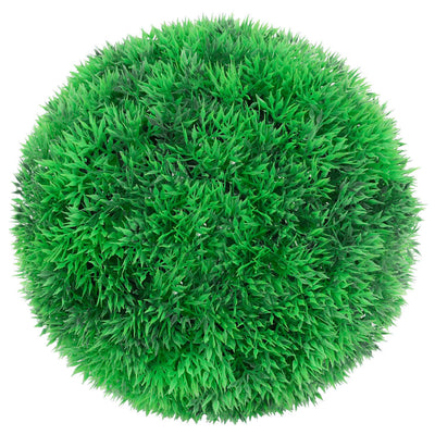 Vidaxx boules de buis artificiel avec éclairage LED 2 pcs 22 cm vert