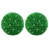 Vidaxx boules de buis artificiel avec éclairage LED 2 pcs 45 cm vert