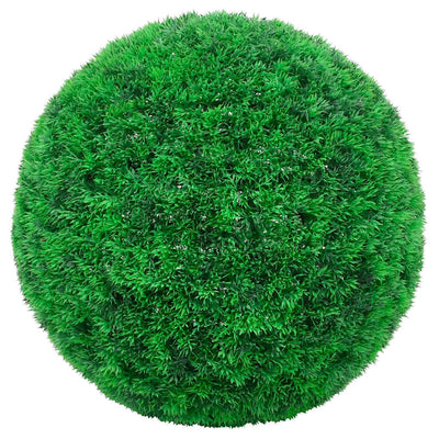 Vidaxx boules de buis artificiel avec éclairage LED 2 pcs 52 cm vert