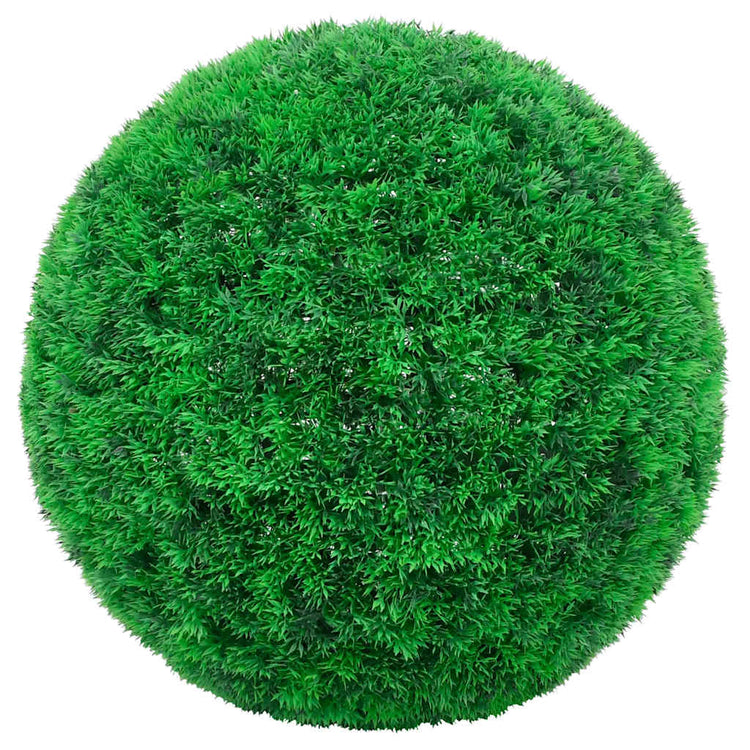 Vidaxx boules de buis artificiel avec éclairage LED 2 pcs 52 cm vert