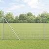 Vidaxl grillage soudé argent 1,5 x 25 m
