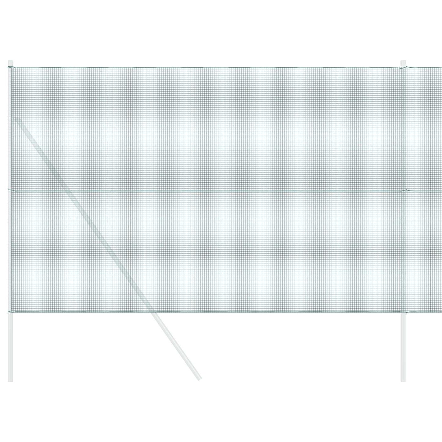 Vidaxl grillage soudé vert 1,6 x 10 m