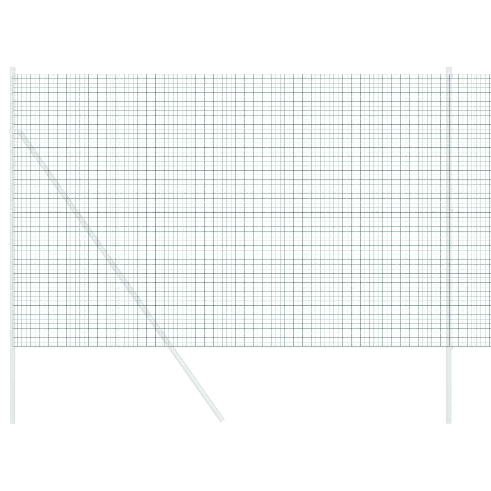 Vidaxl grillage soudé vert 1,6 x 10 m