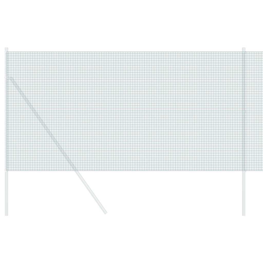 Vidaxl grillage soudé vert 1,4 x 25 m