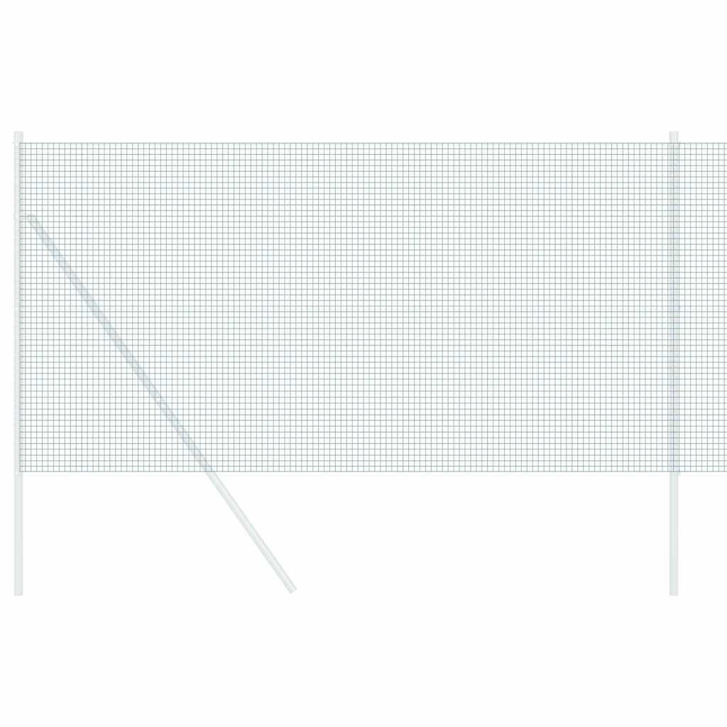 Vidaxl grillage soudé vert 1 x 50 m
