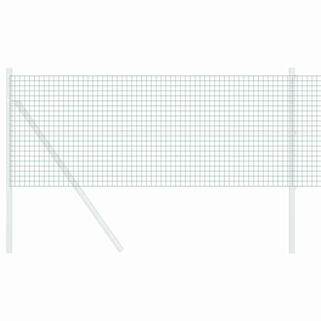 Vidaxl grillage soudé vert 0,5 x 100 m