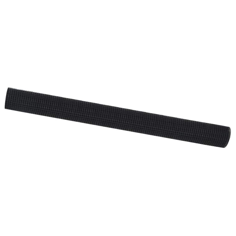 Vidaxl grillage soudé gris 1,6 x 10 m