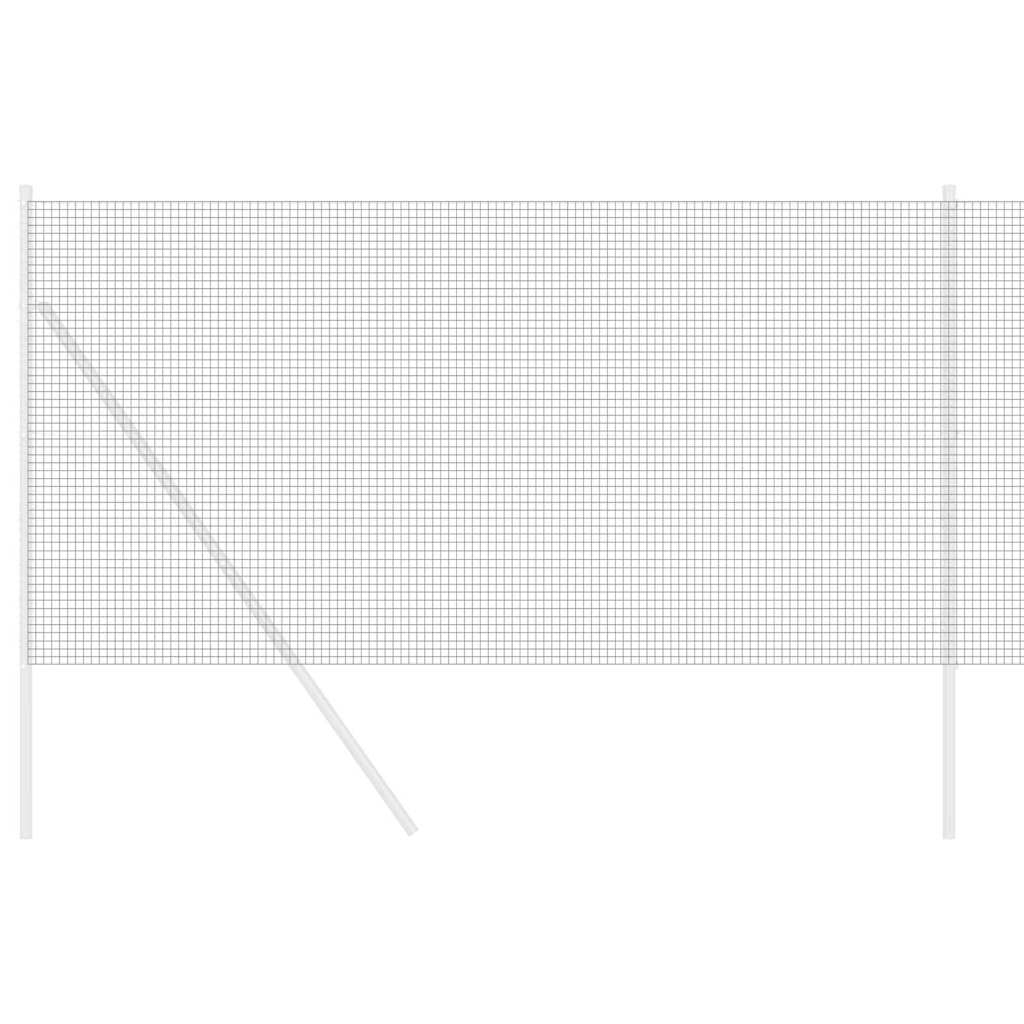 Vidaxl grillage soudé gris 1,2 x 25 m