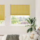 Vidaxxl store enrouleur avec rideaux jaune 150 x 220 cm bambou