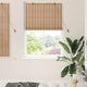 VidaXL store enrouleur avec rideaux bambou naturel 120 x 160 cm