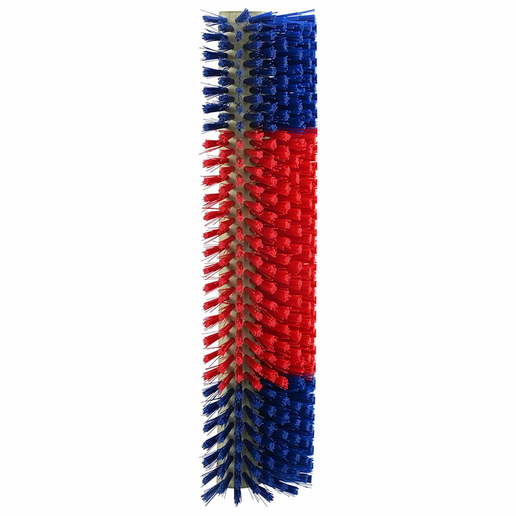 Vidaxl brosses à bétail rouge et bleu 20 x 9 x 50 cm plastique et acier