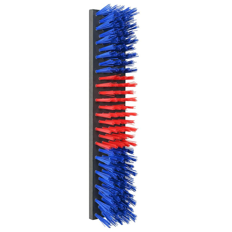 Vidaxl brosses à bovins rouge et bleu 50 x 10 x 6,5 cm plastique et acier