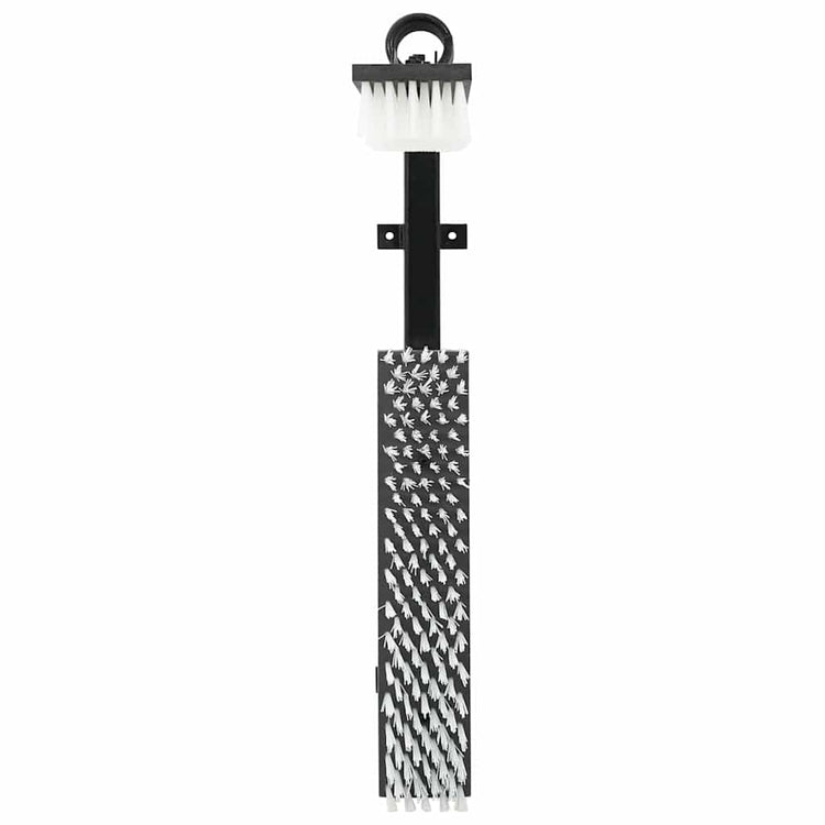 Vidaxl brosses d'élevage réglables noir et blanc 84 x 10 x 91 cm PVC