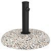 Vidaxx pied de parasol multicolore ø 45 x 33 cm couleur béton