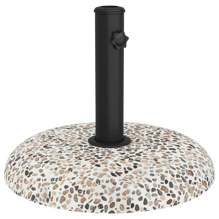 Vidaxx pied de parasol multicolore ø 45 x 33 cm couleur béton