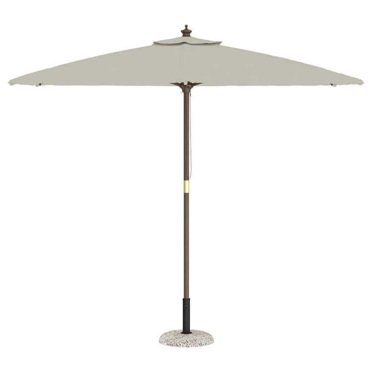 Vidaxx pied de parasol multicolore ø 45 x 33 cm couleur béton