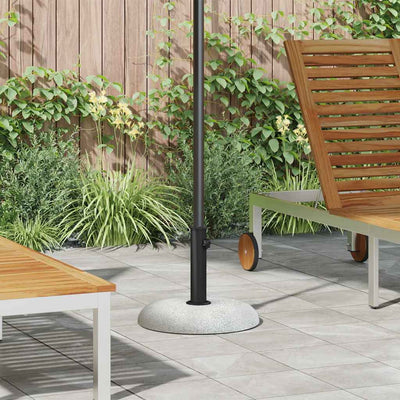 Vidaxl pied de parasol gris clair ø 45 x 33 cm couleur béton