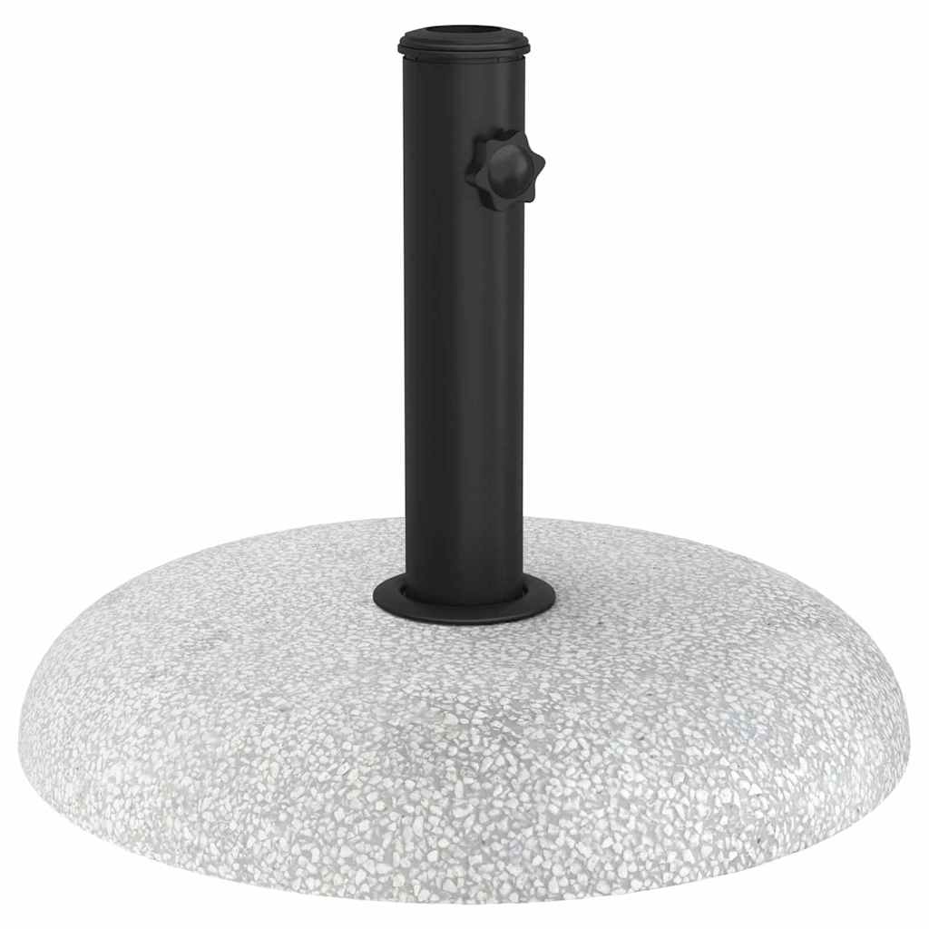 Vidaxl pied de parasol gris clair ø 45 x 33 cm couleur béton