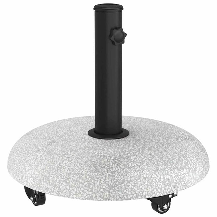 Vidaxl pied de parasol gris clair ø 45 x 40 cm couleur béton