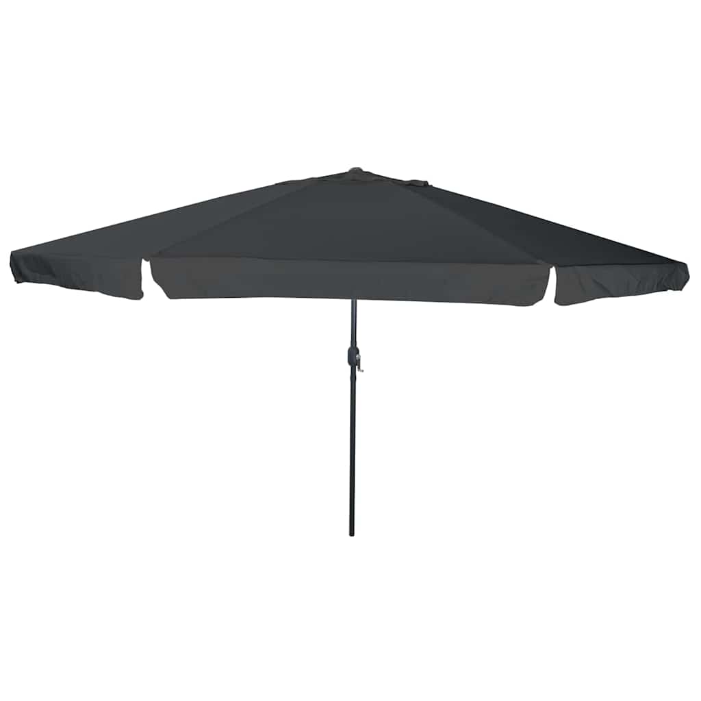 Vidaxxl parasol de jardin anthracite 395 x 395 x 245 cm polyester et acier