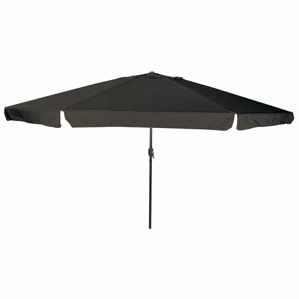 VidaXL parasol de jardin noir 395 x 395 x 245 cm polyester et acier