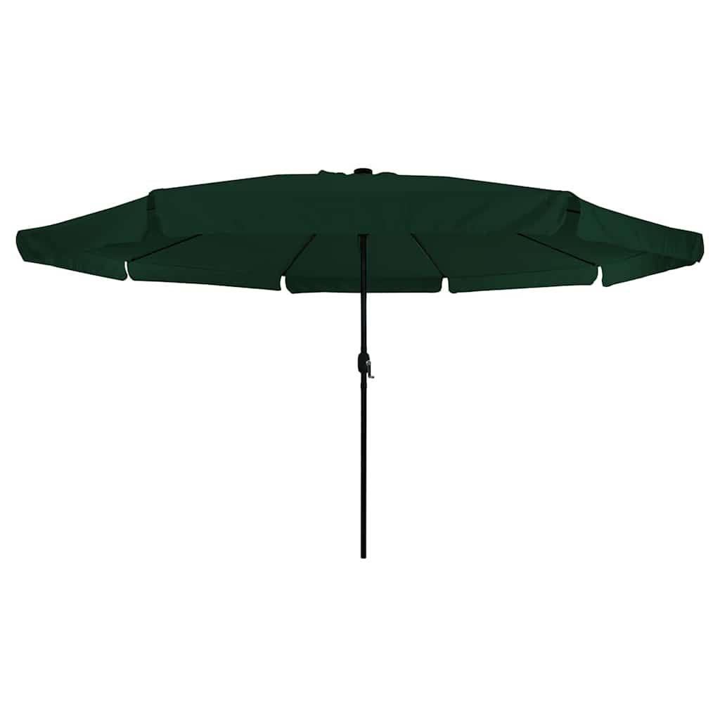 Vidaxxl parasol de jardin vert 395 x 395 x 245 cm polyester