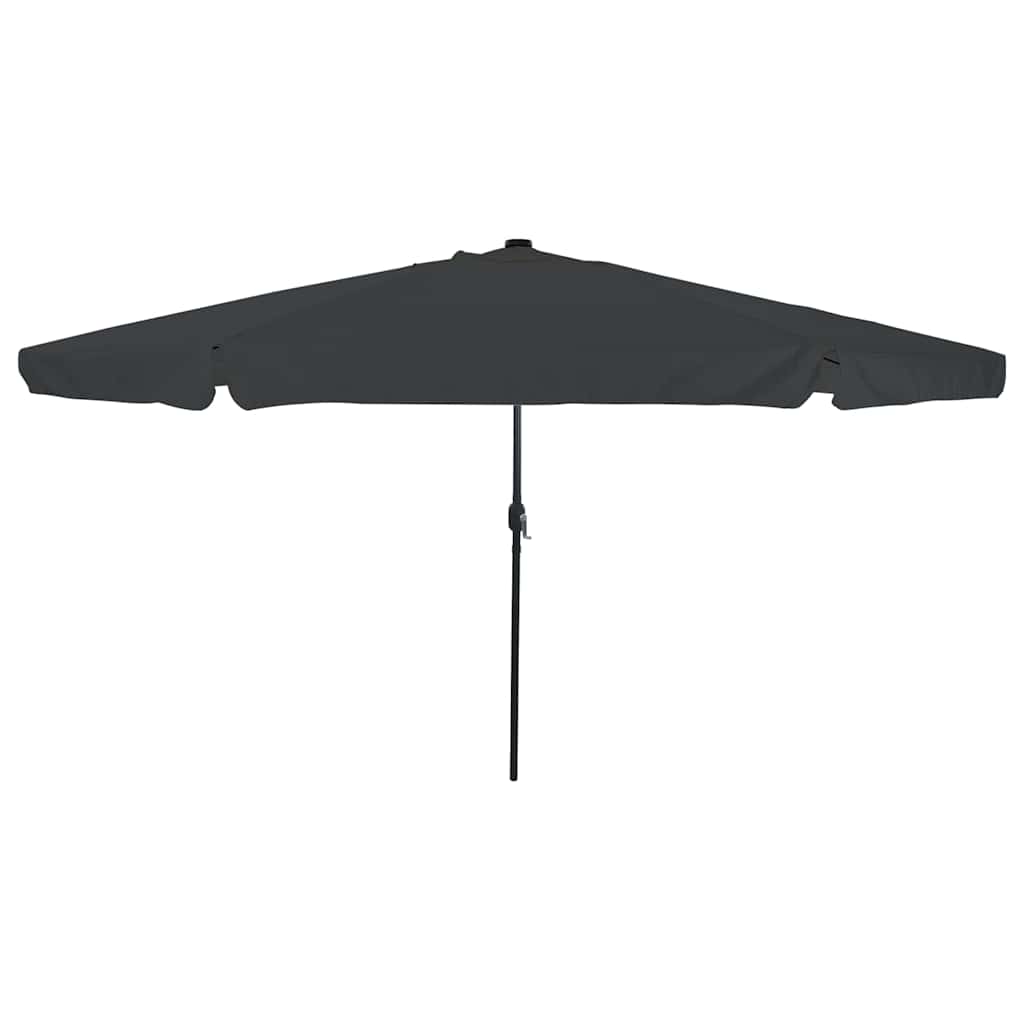 Vidaxl parasol de jardin anthracite 395 x 395 x 245 cm polyester