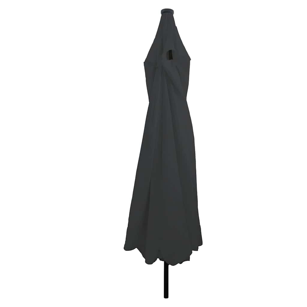 Vidaxl parasol de jardin anthracite 395 x 395 x 245 cm polyester