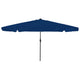 Vidaxxl parasol de jardin bleu azur 395 x 395 x 245 cm polyester