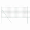 Vidaxx clôture euro vert 0,8 x 10 m fer enduit PVC