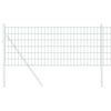 Vidaxx clôture euro vert 0,8 x 10 m fer enduit PVC