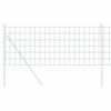 Vidaxx clôture euro vert 0,8 x 10 m fer enduit PVC
