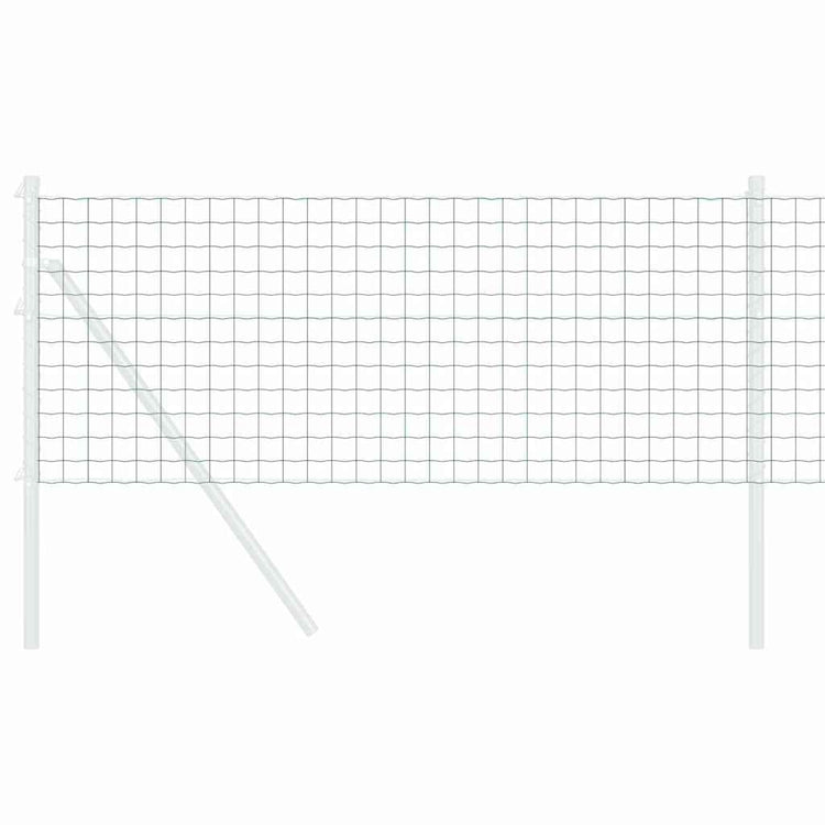 Vidaxx clôture euro vert 0,6 x 50 m fer enduit PVC