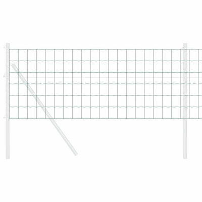 Vidaxx clôture euro vert 0,4 x 50 m fer recouvert de PVC