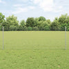 Vidaxl poteau de clôture 22 pcs argent 120 cm acier