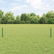 Clôture Vidaxxl avec poteau vert 0,4 x 10 m acier et PVC