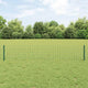 Clôture Vidaxxl avec poteau vert 0,4 x 10 m acier et PVC