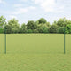 Clôture Vidaxxl avec poteau vert 1,4 x 10 m acier et PVC