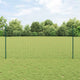 Clôture Vidaxxl avec poteau vert 1,2 x 25 m en acier