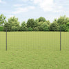Vidaxxl clôture avec poteau gris 1 x 10 m acier