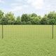 Clôture Vidaxl avec poteau gris 0,6 x 25 m acier et PVC