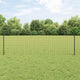 Clôture Vidaxl avec poteau gris 0,6 x 25 m acier et PVC